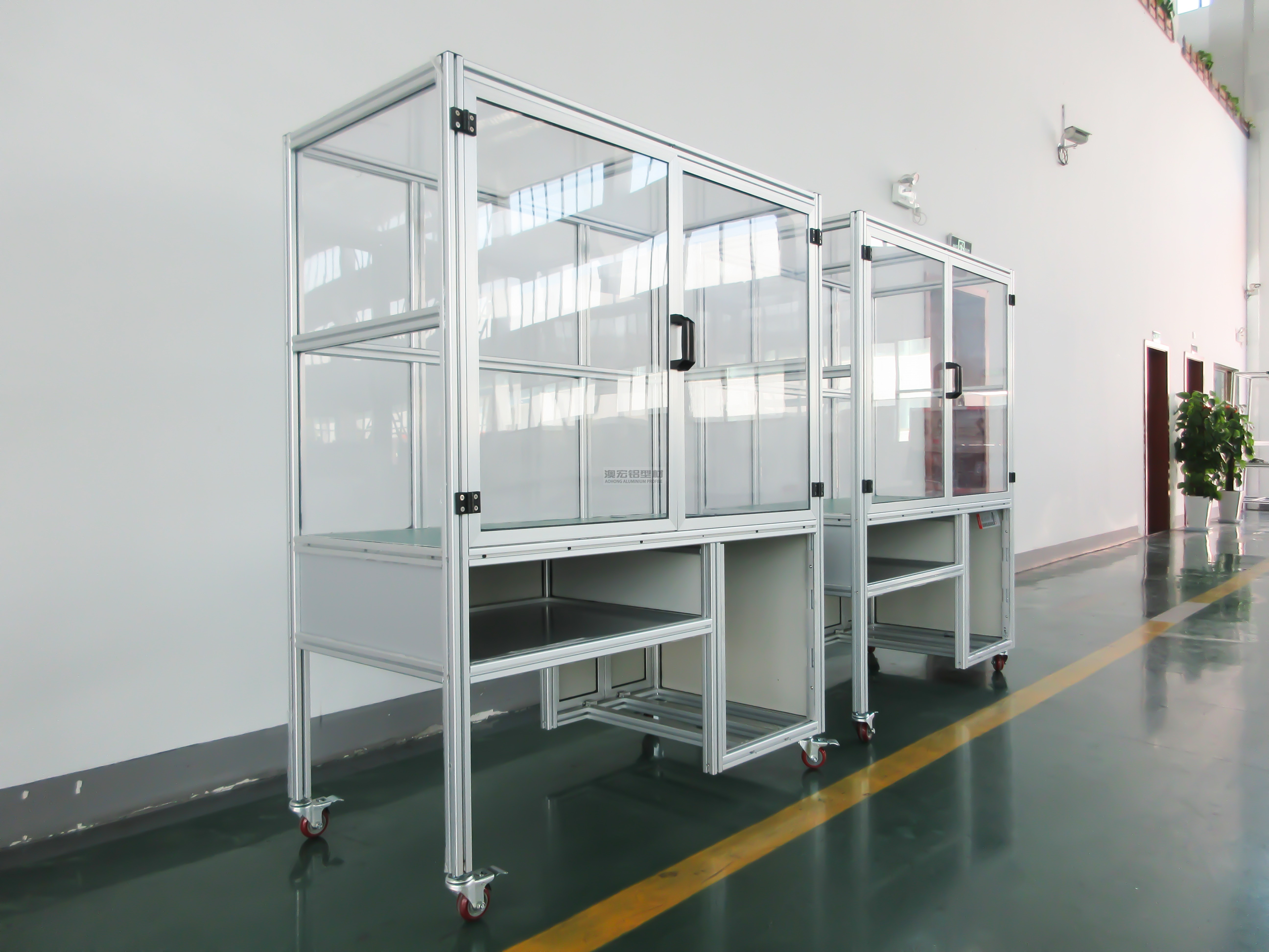 工業(yè)生產(chǎn)鋁型材架子安裝如何提升精度？-澳宏工業(yè)鋁型材