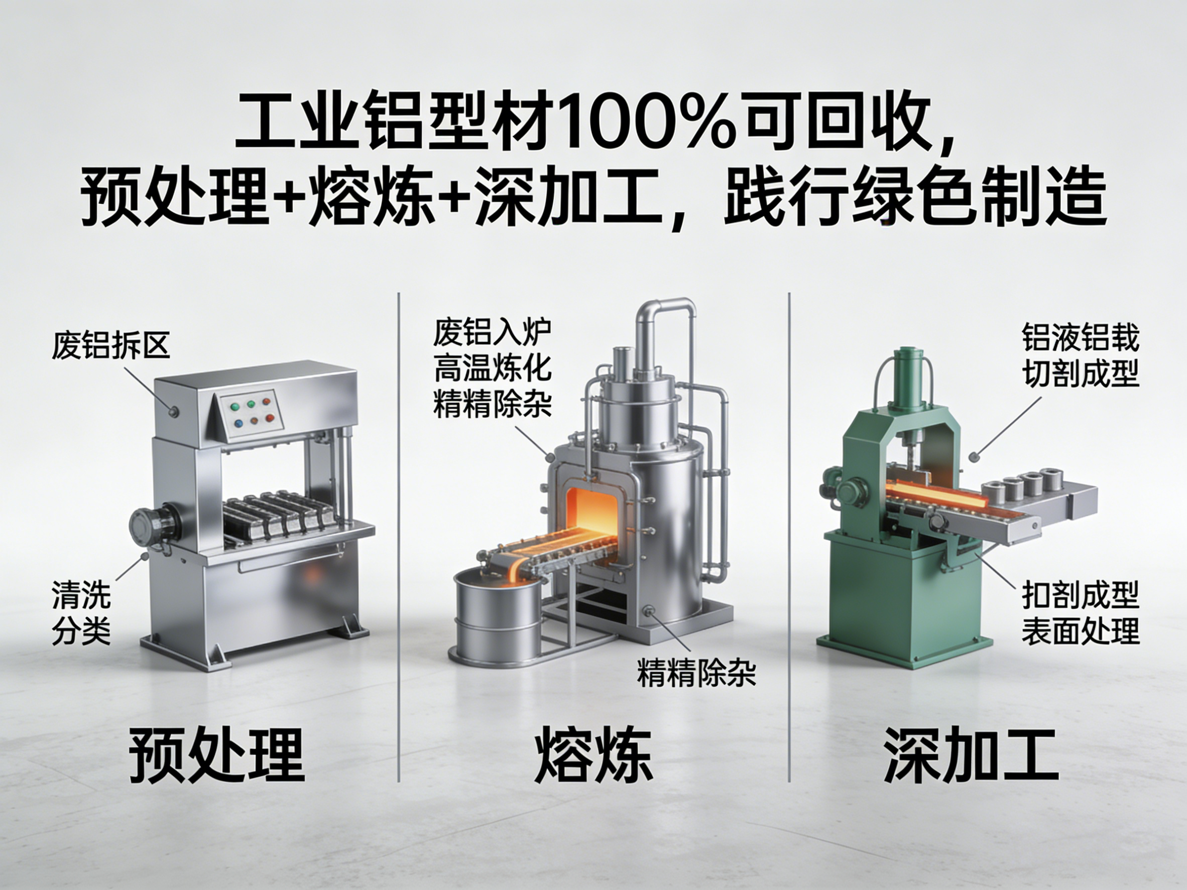 工業鋁型材回收再利用技術及廠家環保資質解析