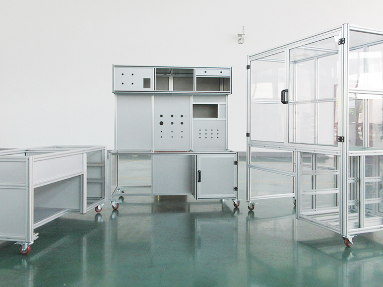 工業(yè)生產(chǎn)鋁型材架子安裝如何提升精度？-澳宏工業(yè)鋁型材